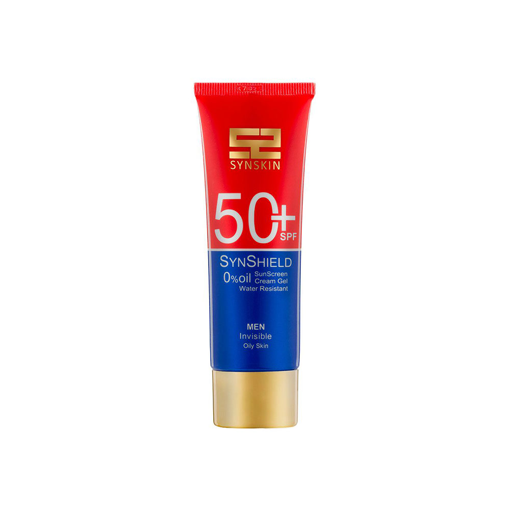 ژل کرم ضد آفتاب مردانه ساین اسکین مدل ساین شیلد با SPF50+