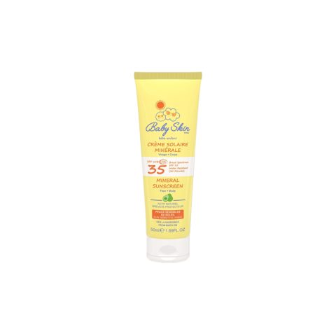 ضد آفتاب مینرال کودک بی بی اسکین با SPF35