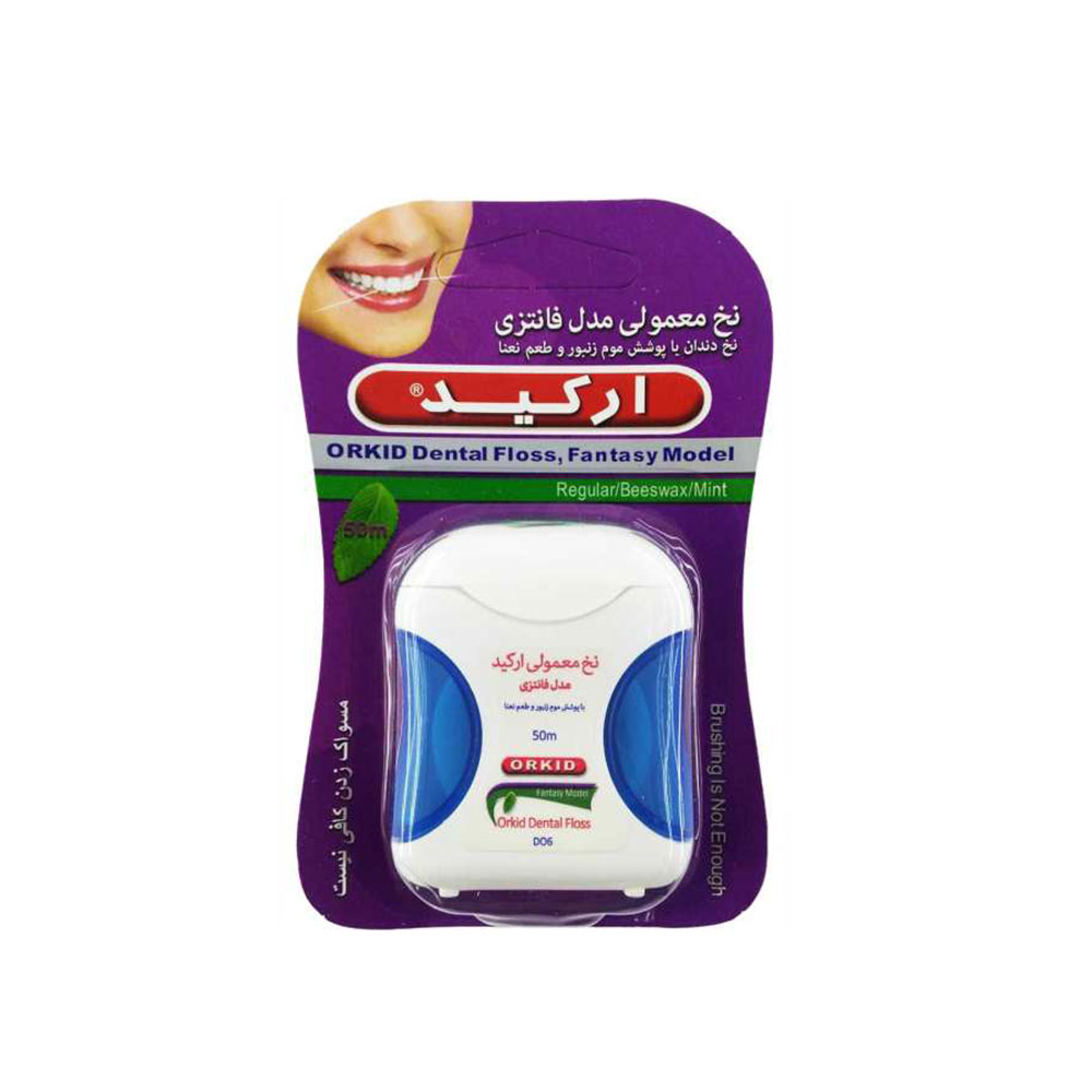 نخ دندان معمولی ارکید مدل فانتزی
