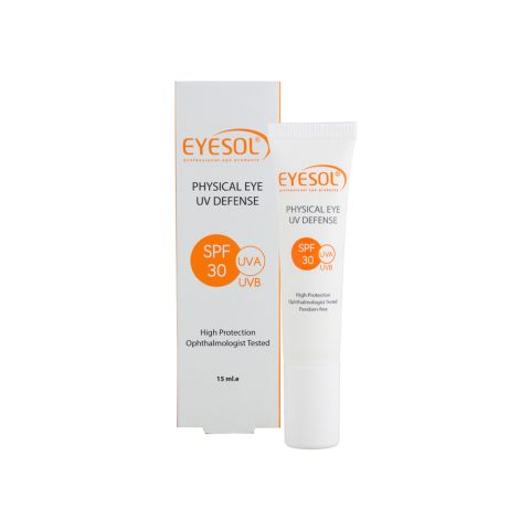 کرم ضد آفتاب بی رنگ دور چشم آیسول با SPF30