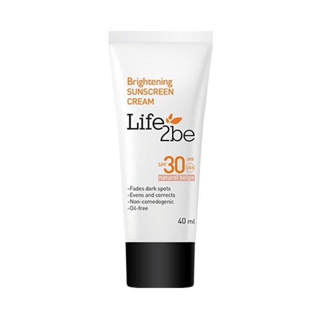 کرم ضد آفتاب رنگی و روشن کننده لایف تو بی با SPF30