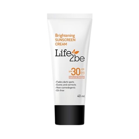 کرم ضد آفتاب رنگی و روشن کننده لایف تو بی با SPF30