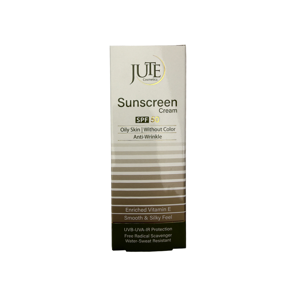 کرم ضد آفتاب و ضد چروک بی رنگ ژوت مناسب برای پوست چرب با SPF50