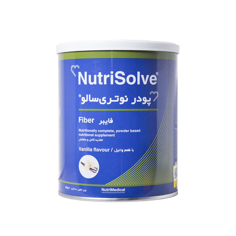 پودر نوتری سالو فایبر با طعم وانیل
