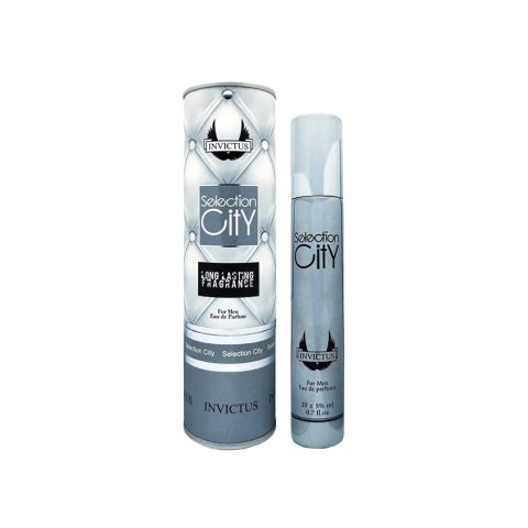 عطر جیبی مردانه سلکشن سیتی مدل اینویکتوس
