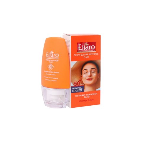 فلوئید ضد آفتاب بى رنگ الارو مناسب برای پوست چرب و آکنه ای با +SPF 50