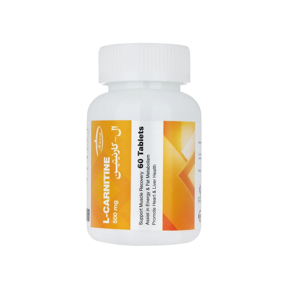قرص ال کارنیتین 500 کارن 60 عددی