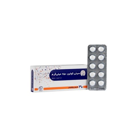 قرص سیتی کولین 250 میلی گرم سلامت پرمون امین 30 عددی