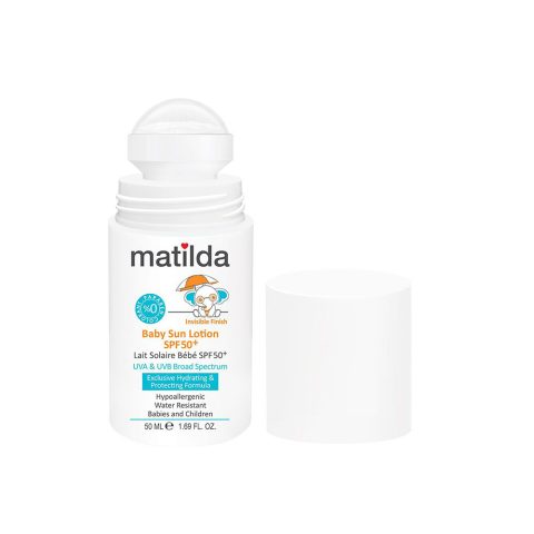 لوسیون رولی ضد آفتاب کودک ماتیلدا با SPF50+