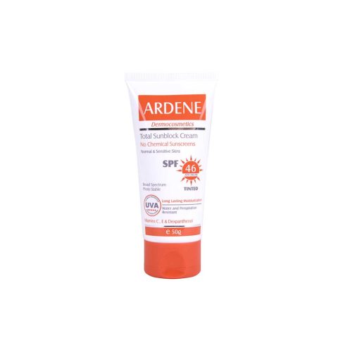 کرم ضد آفتاب رنگی آردن مناسب برای پوست معمولی و حساس با SPF46