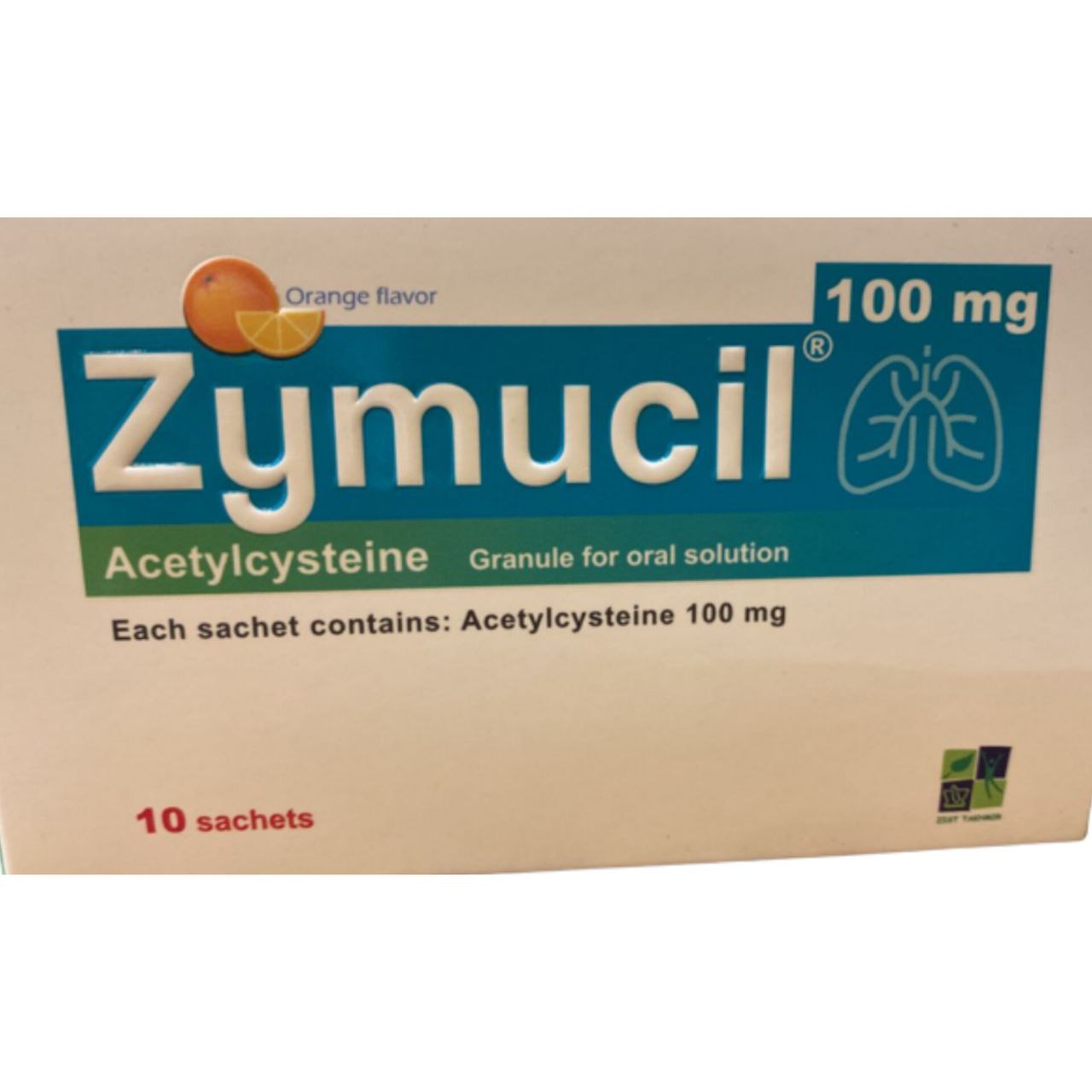 ساشه زیموسیل 100 میلی گرم زیست تخمیر 10 عددی