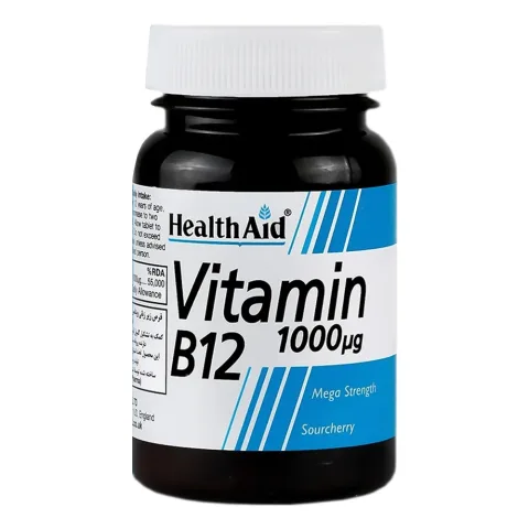 قرص ویتامین B12 1000 میکروگرم هلث اید 50 عدد