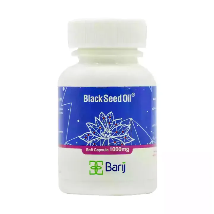 کپسول نرم روغن سیاهدانه باریج اسانس 30 عدد