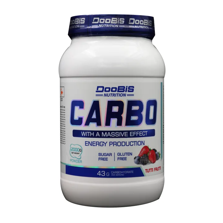 Doobis Nutrition Carbo Energy Booster Powder 2000g front